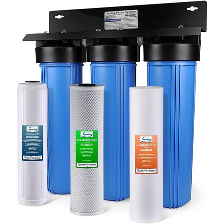 ISPRING Whole House Water System w Lead Reducing Filters WGB32B-PB